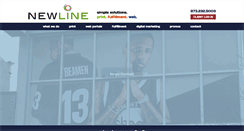 Desktop Screenshot of newlineprinting.com